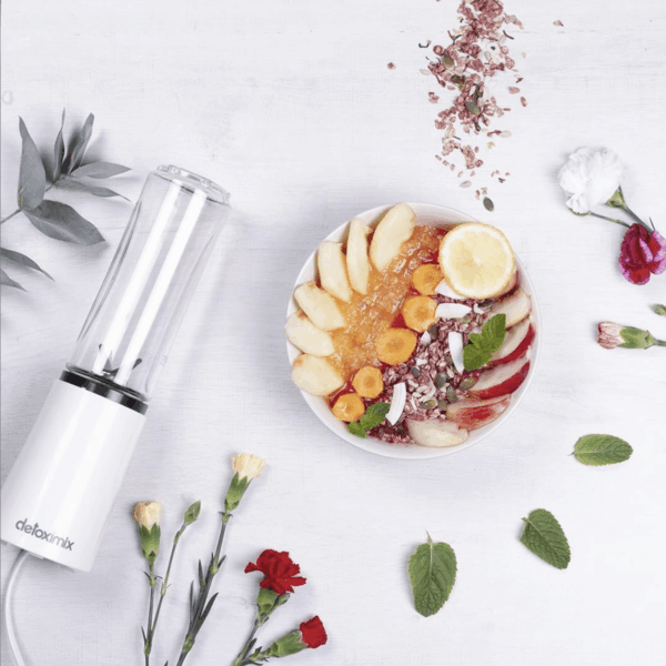 Mini blender detoximix blanc