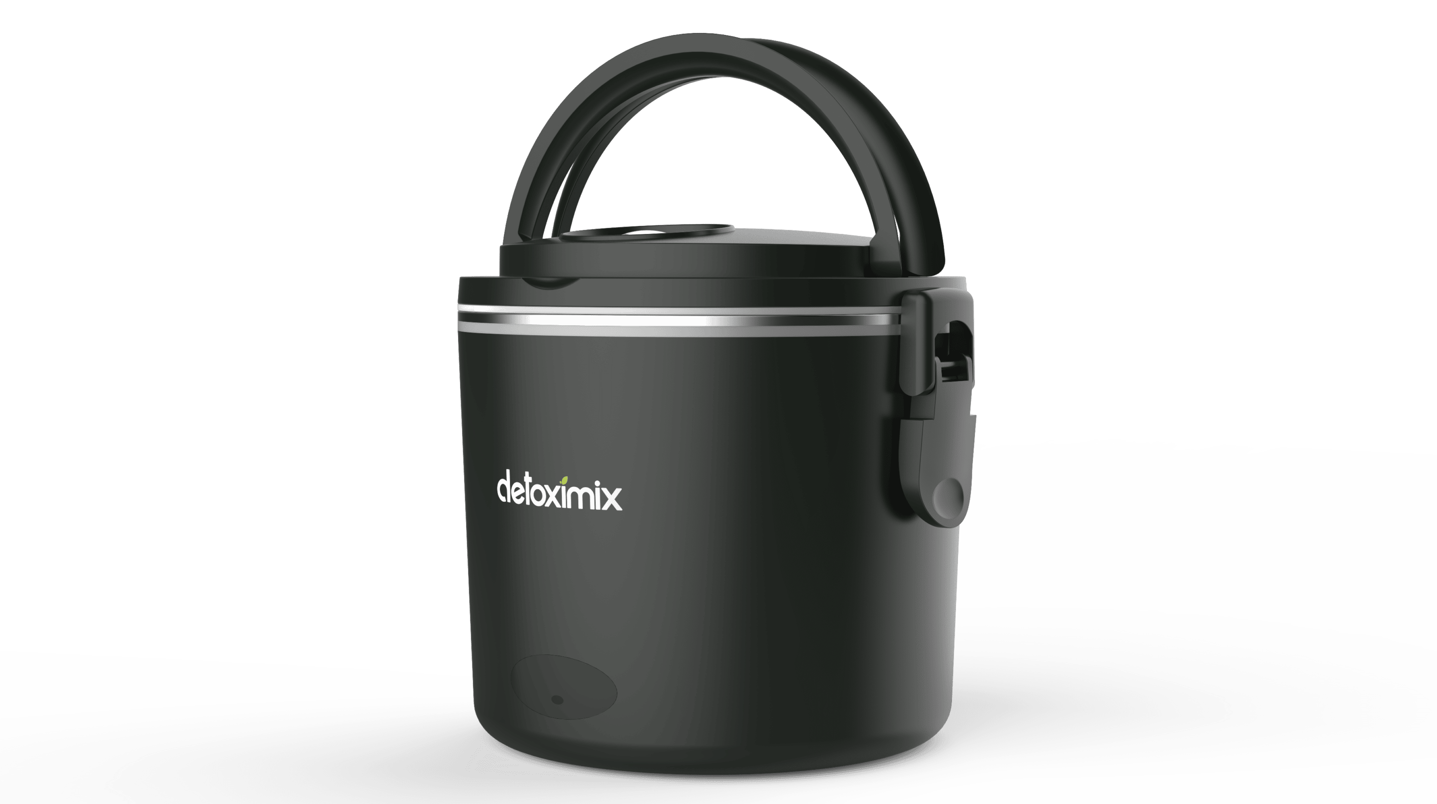 Lunch box chauffant noir DETOXIMIX MEAL