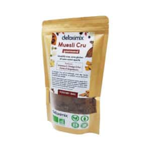 Muesli cru gourmand bio de Detoximix