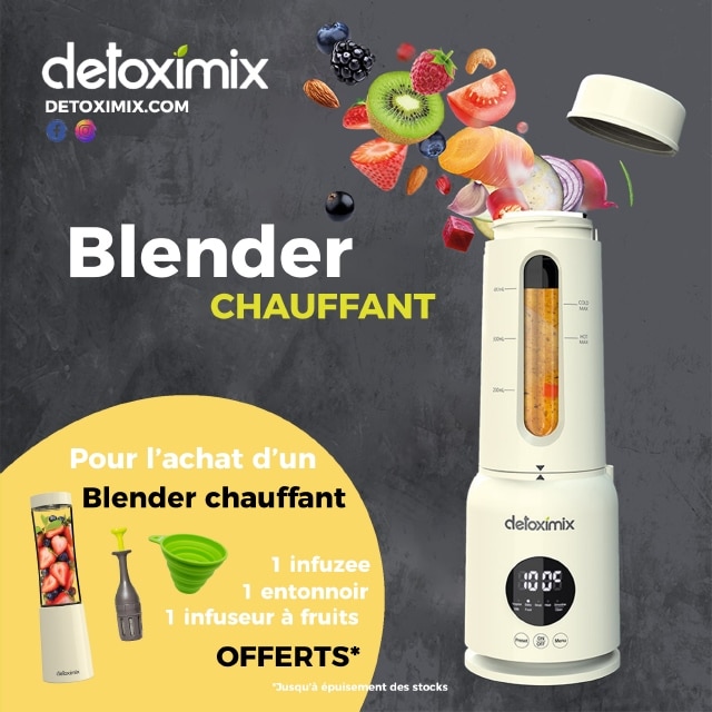 Offre Blender chauffant - Soup Blender Detoximix