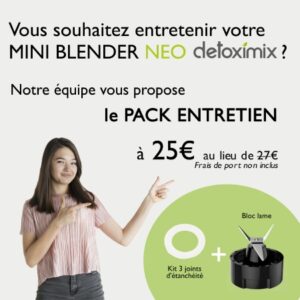 Pack mini blender neo Detoximix