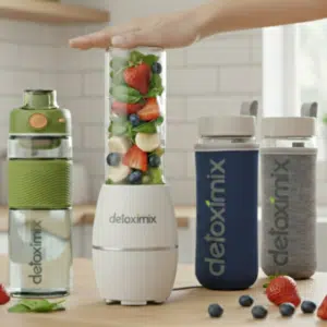 Pack full verre - Mini Blender Néo en verre - Clear glass infuseur à froid - Detoximix