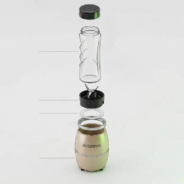 Les détachés et accessoires officiels Detoximix pour blender mini Néo.