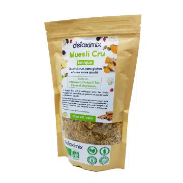 Muesli tonique cru Detoximix